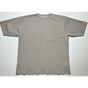 Snow Peak SS23 Cotton Nylon Crewneck Pullover Mens Size XL KN-23SU001